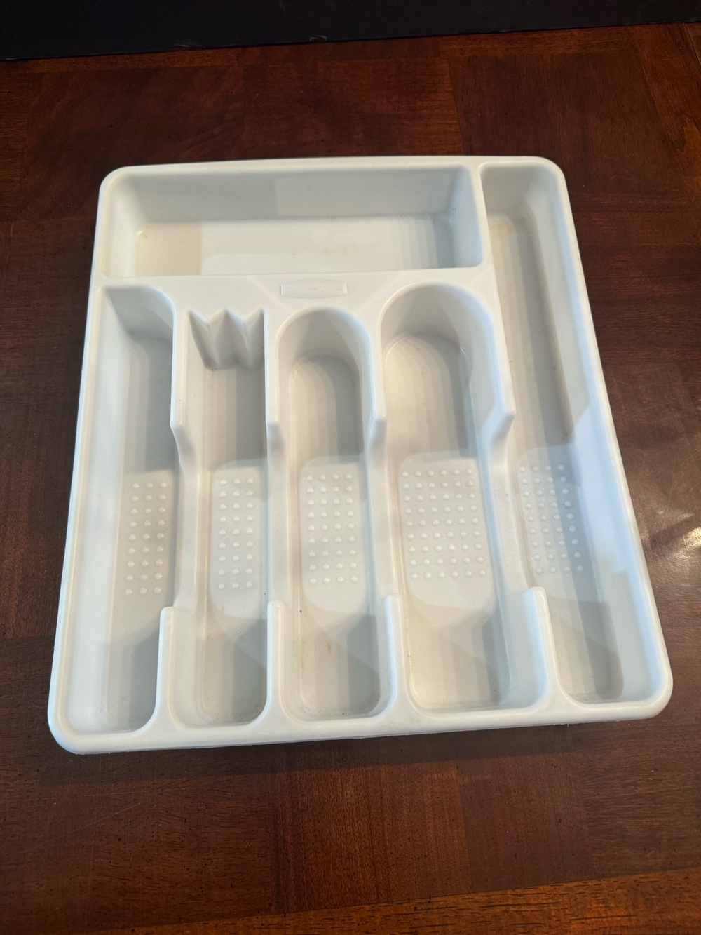 Rubbermaid Large Cutlery Tray Utensils Tray 13.5" x 11.5" White